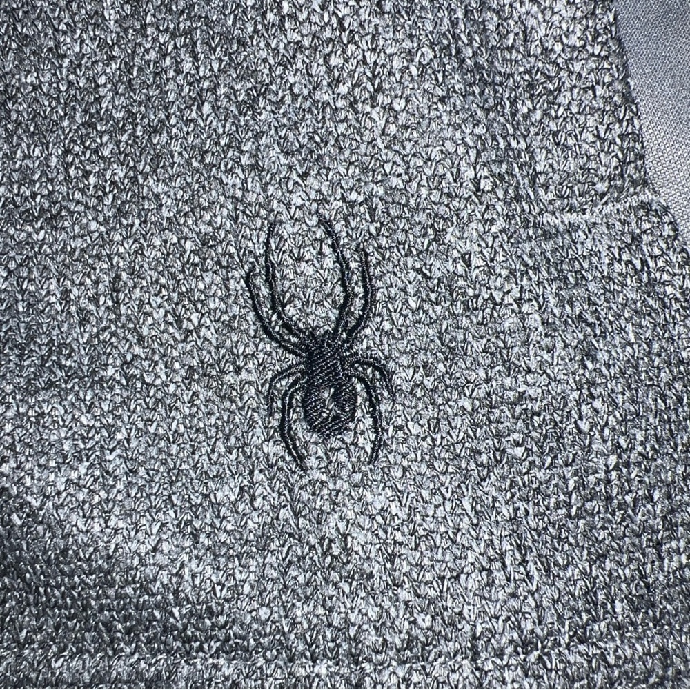 Spyder Active Full Zip Hoodie Womens Silver Size XL Raglan Pockets $129 🔥🔥 (N) - Picture 3 of 10